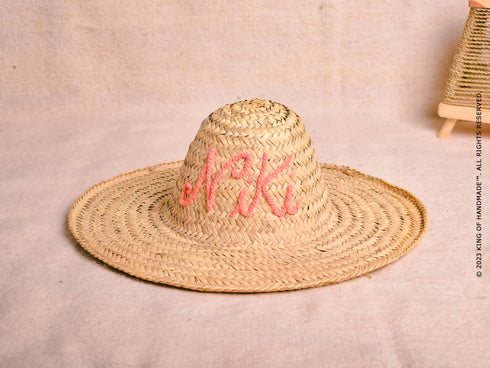 Style, Sun Protection, Memories: Your High-Benefit Personalized Straw Beach Hat!